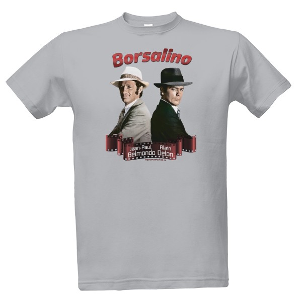 Tričko s potlačou Borsalino - Belmondo a Delon 