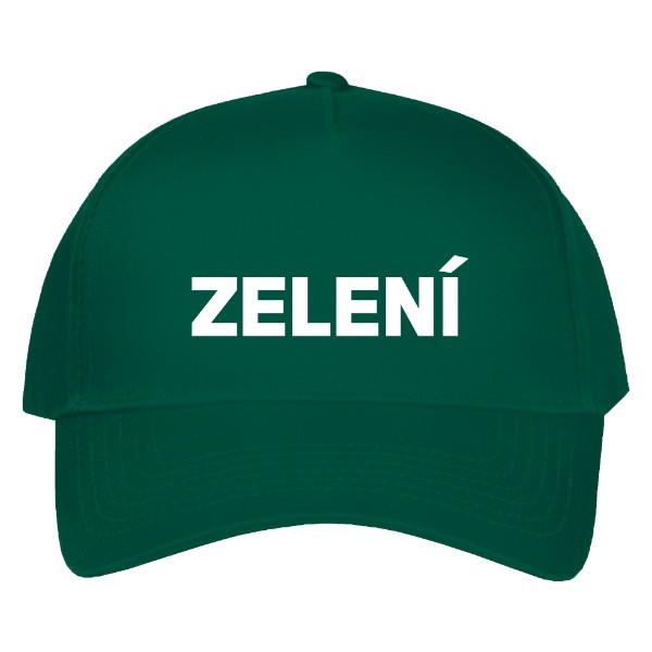Kšiltovka Zelení