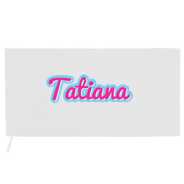 Športový uterák z mikrovlákna s potlačou Nový produkt